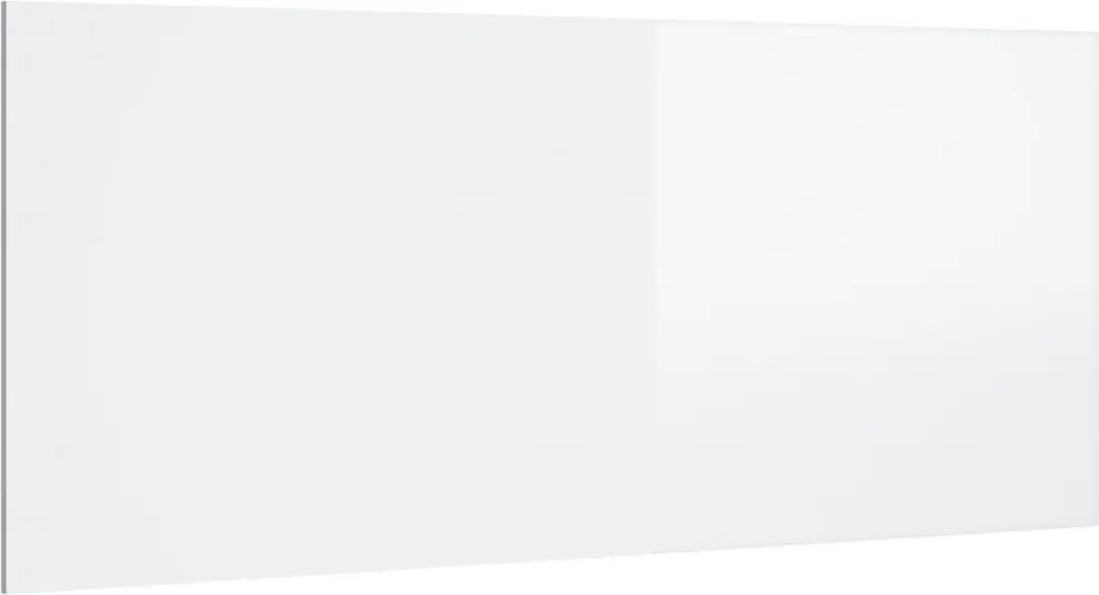 vidaXL Tăblie de pat,alb extralucios, 200x1,5x80 cm, lemn prelucrat