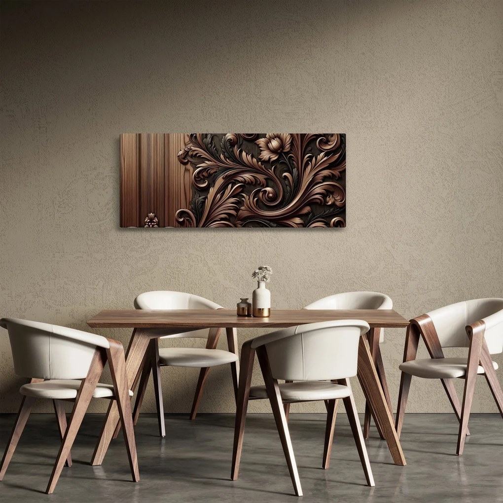 Tablou - Model din lemn (120x50 cm)