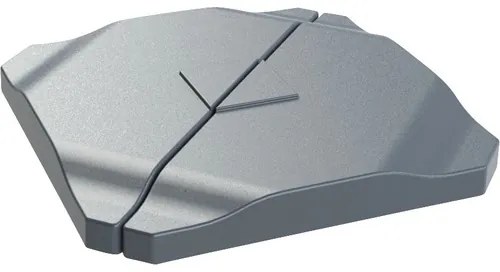 Plăci contragreutate pentru suport umbrelă cu picior in cruce 50,5x50,5x 7,4 cm