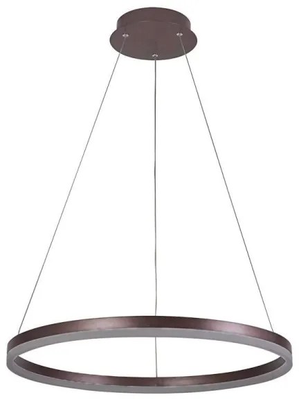 Brilagi - Lustră LED dimabilă pe cablu CIRCLE LED/42W/230V 3000-6500K maro+telecomandă