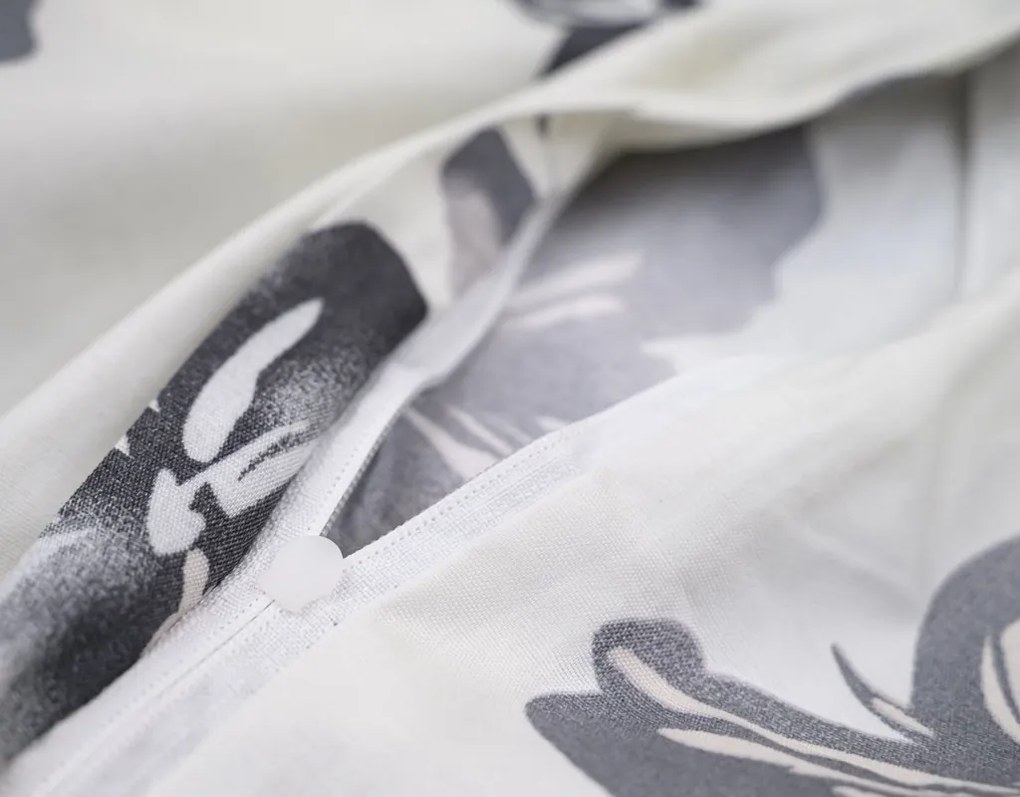 Lenjerie de pat din microfibra BLACK BUTTERFLY crem Dimensiune lenjerie de pat: 2 buc 70 x 80 cm | 160 x 200 cm