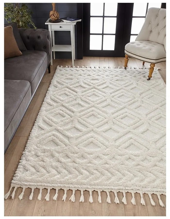 Covor bej 230x160 cm Shaggy - Mila Home