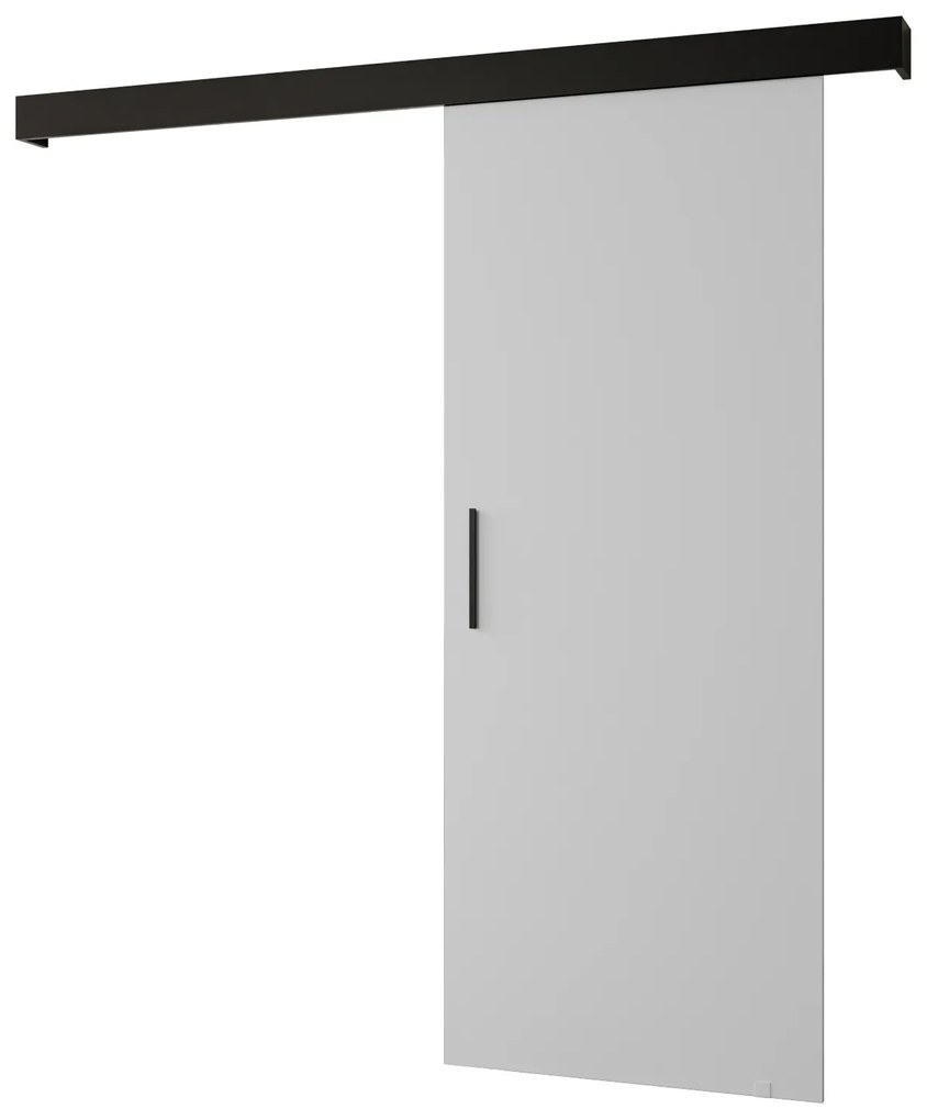 Uși culisante 90 cm Sharlene I (alb mat + negru mat + negru). 1043582