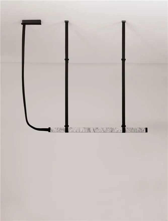 Lustra LED suspendata design decorativ VALLEY L-125,5cm