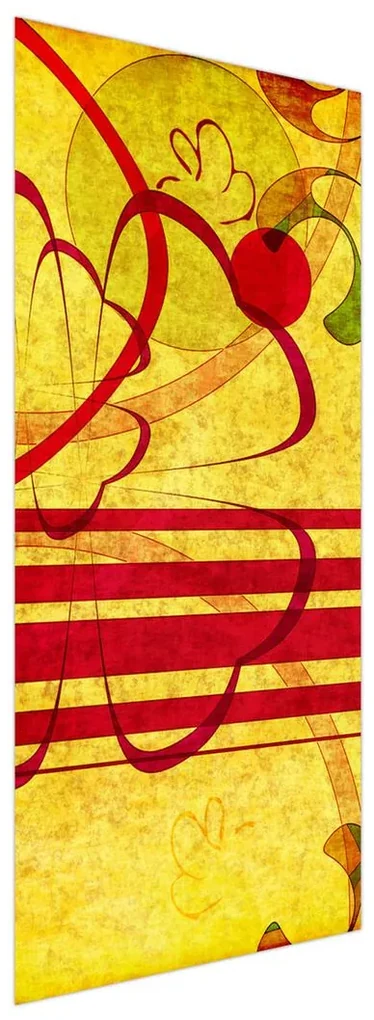 Fototapeta pentru ușă - abstracție (95x205cm)