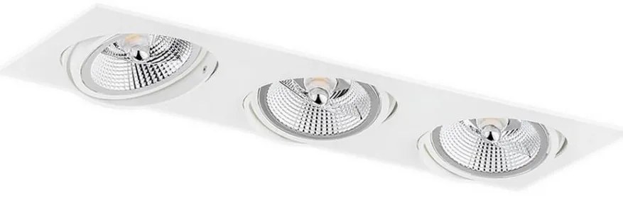 Argon 6115 - Plafonier OLIMP 3xGU10-AR111/12W/230V alb