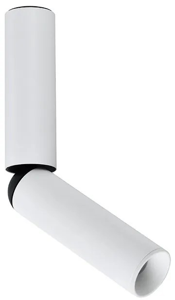 Spot LED aplicat cu rotire si înclinare Tube alb