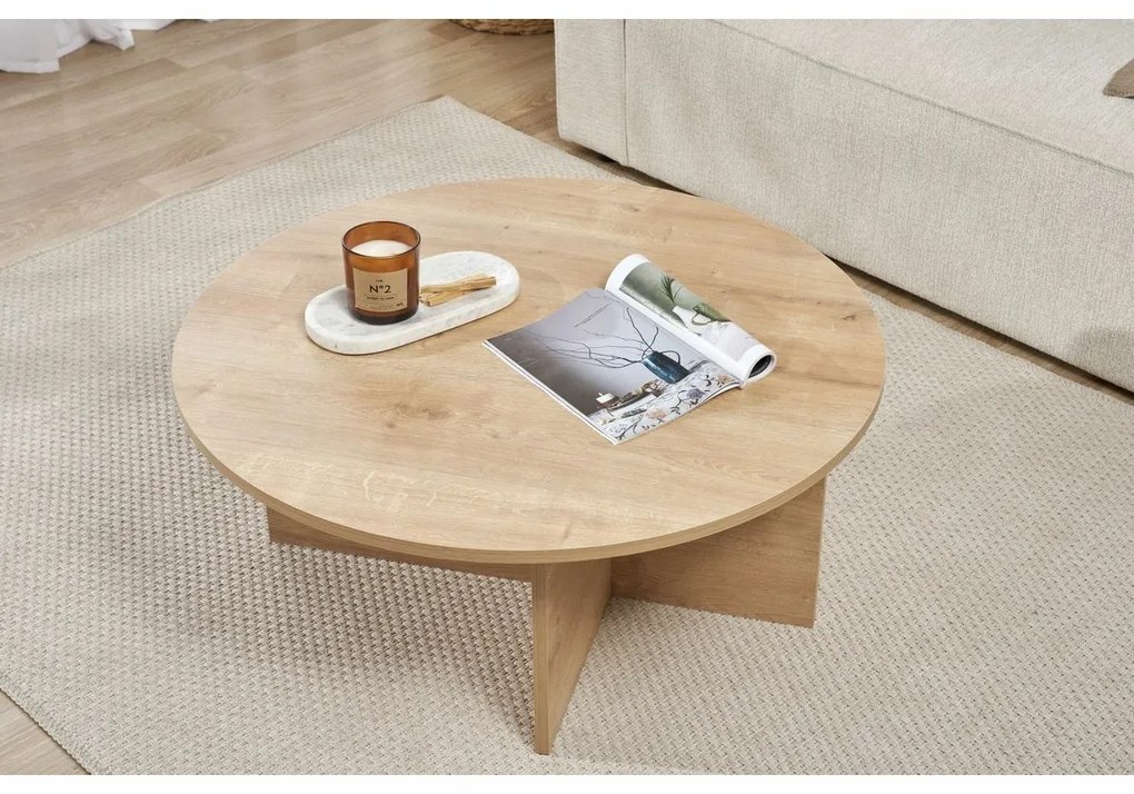 Măsuță de conferință Soleil Sapphire Oak