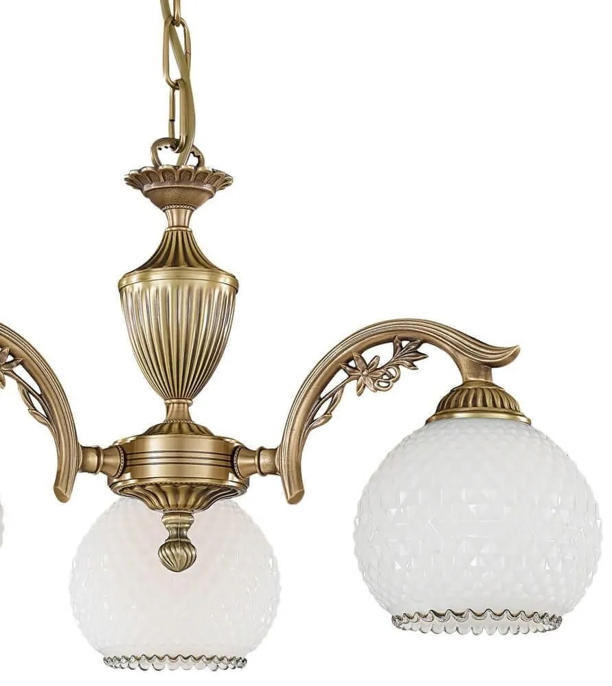 Candelabru din alama cu 3 brate design italian 8600