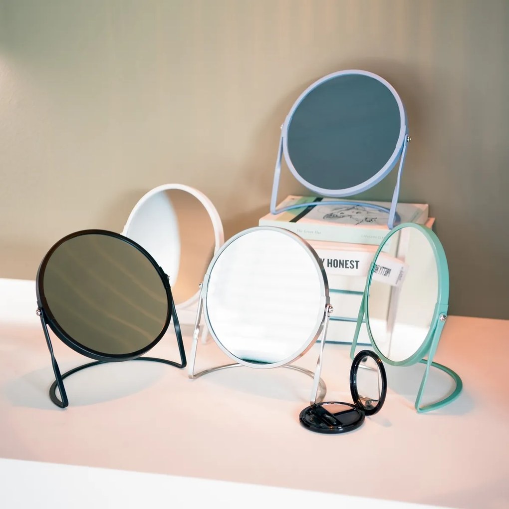 Spirella Oglindă cosmetică măritoare Akira, albmat