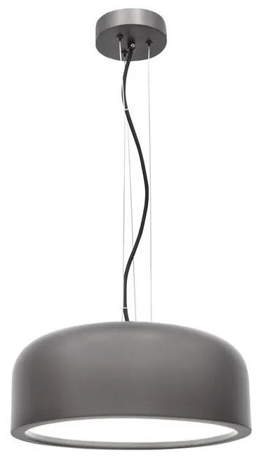 Lustra design modern 35cm Perleto gri NVL-826802