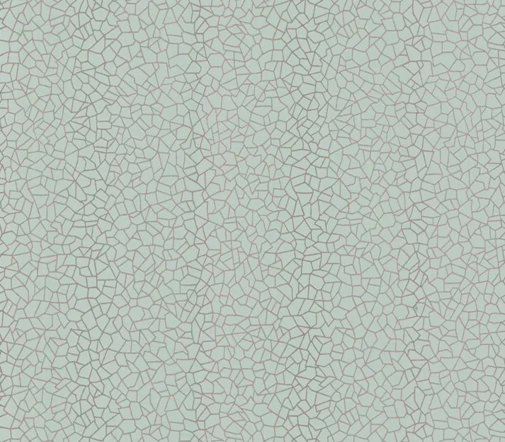 Tapet Kew, Duck Egg Blue Luxury Geometric, 1838 Wallcoverings, 5.3mp / rola