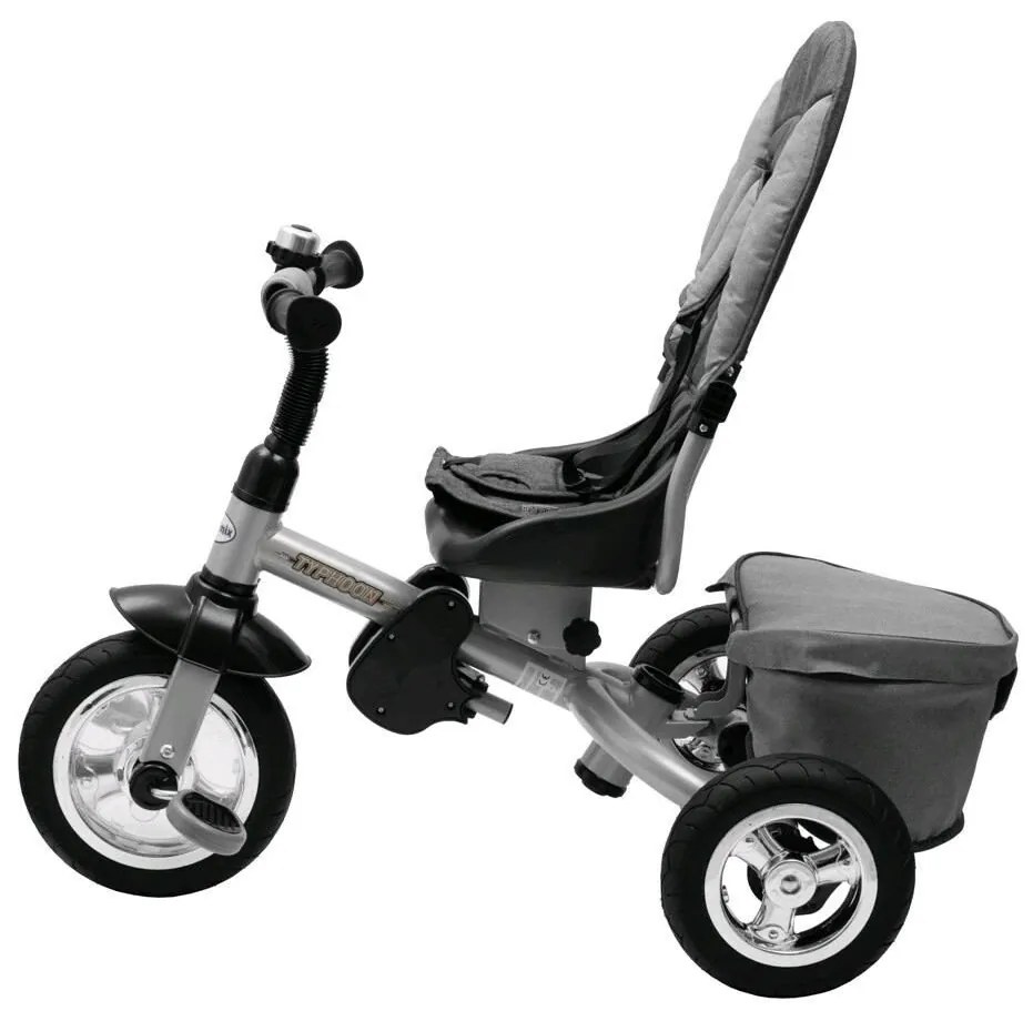 Detská trojkolka Baby Mix 3v1 TYPHOON 360 ° army