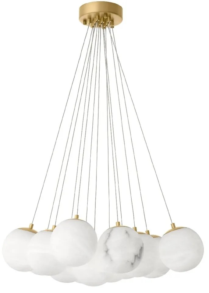Lustra cu 13 pendule design modern LUX Sphinx
