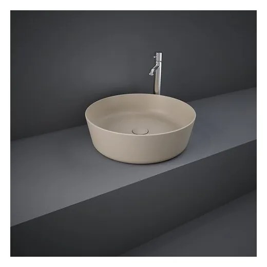 Lavoar rotund cappuccino mat Rak Feeling 42 cm