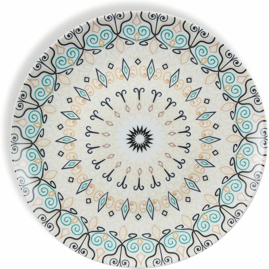 Set veselă din gresie și porțelan 18 piese Villa d'Este Sharm