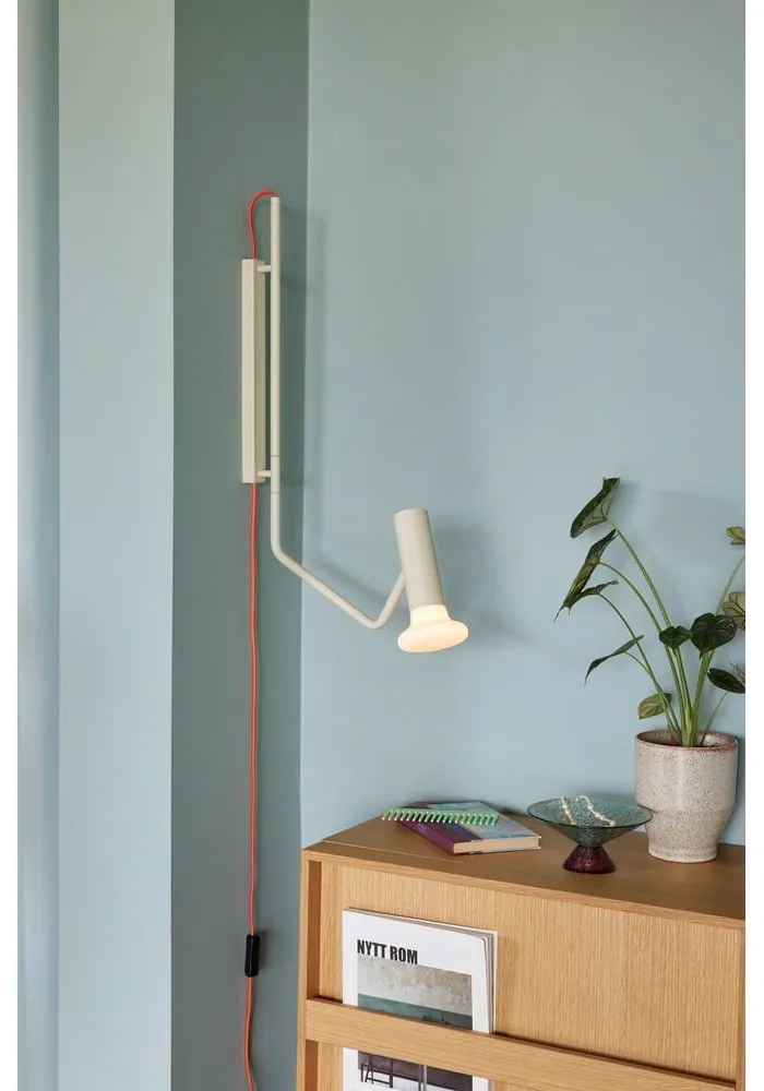 Aplică de perete bej Wally – Hübsch