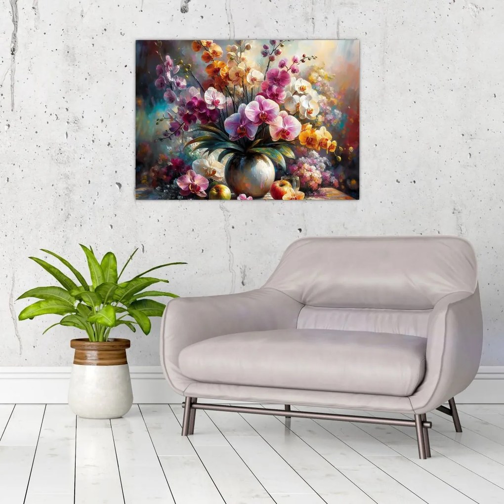 Tablou - Vas de flori II. (70x50 cm)