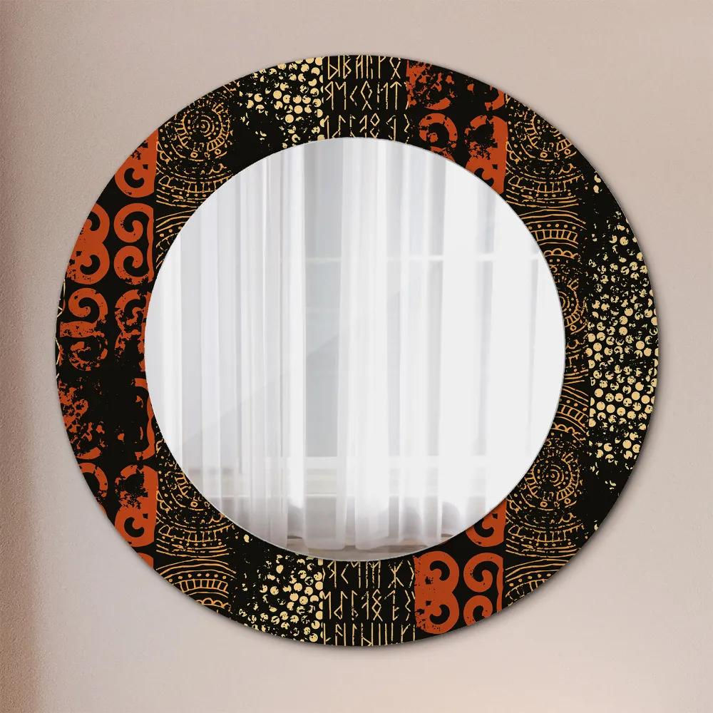 Decoratiuni perete cu oglinda Model abstract grunge