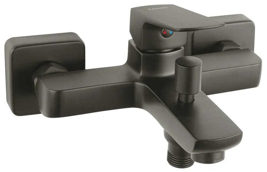 Baterie cada-dus Ferro Vitto Verdeline monocomanda gri Gun Metal mat