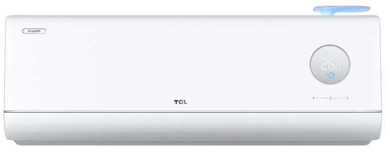 Aparat de aer condiționat inverter TCL FreshIN 3.0 TAC-12CHSD/FCI, 12000 BTU, 40 m², A+++, Wi-Fi, Control vocal, Functii inteligente, Super Turbo Start, iFeel, FreshIN+, ECO, Alb