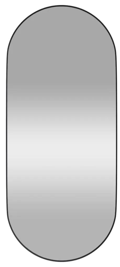 Oglinda de perete, negru, 30x70 cm, ovala 1, Negru, 30 x 70 cm