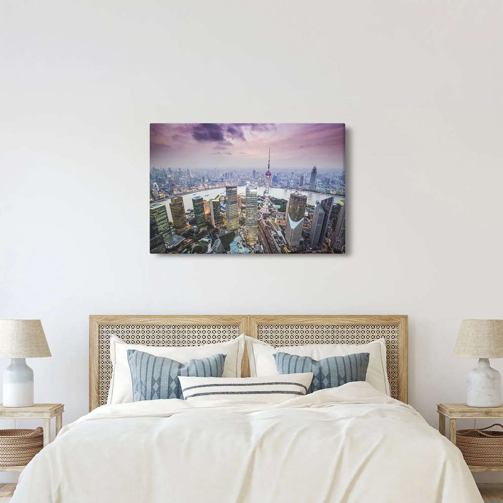 Tablou - Shanghai, China (90x60 cm)