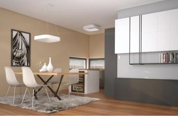 Lustră LED pe cablu cu telecomandă TOPAJA LED/36W/230V Immax NEO 07034L