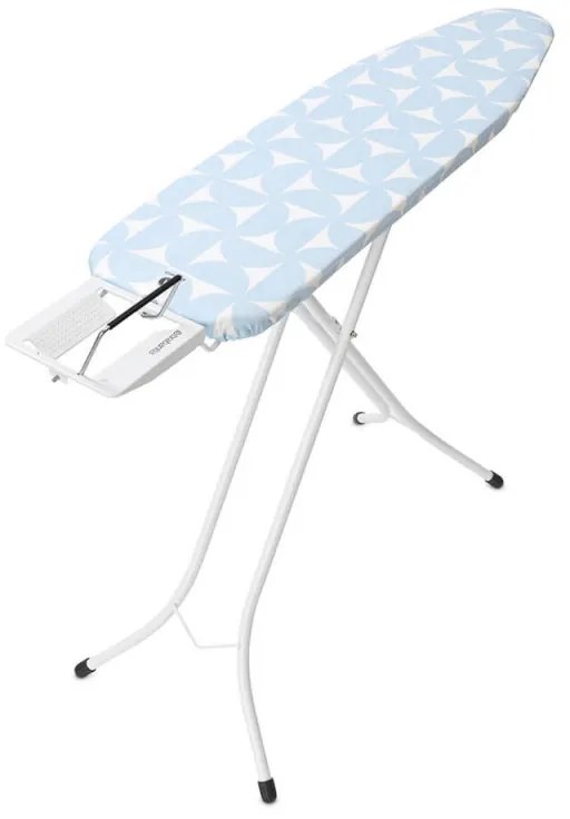 Masa de calcat Brabantia A 1005615, 110x30 cm, 7 pozitii reglare, Suport fier de calacat, Albastru deschis