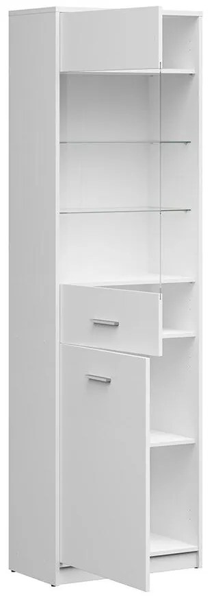 Vitrină Nepo Plus 23 (alb) . 1098364
