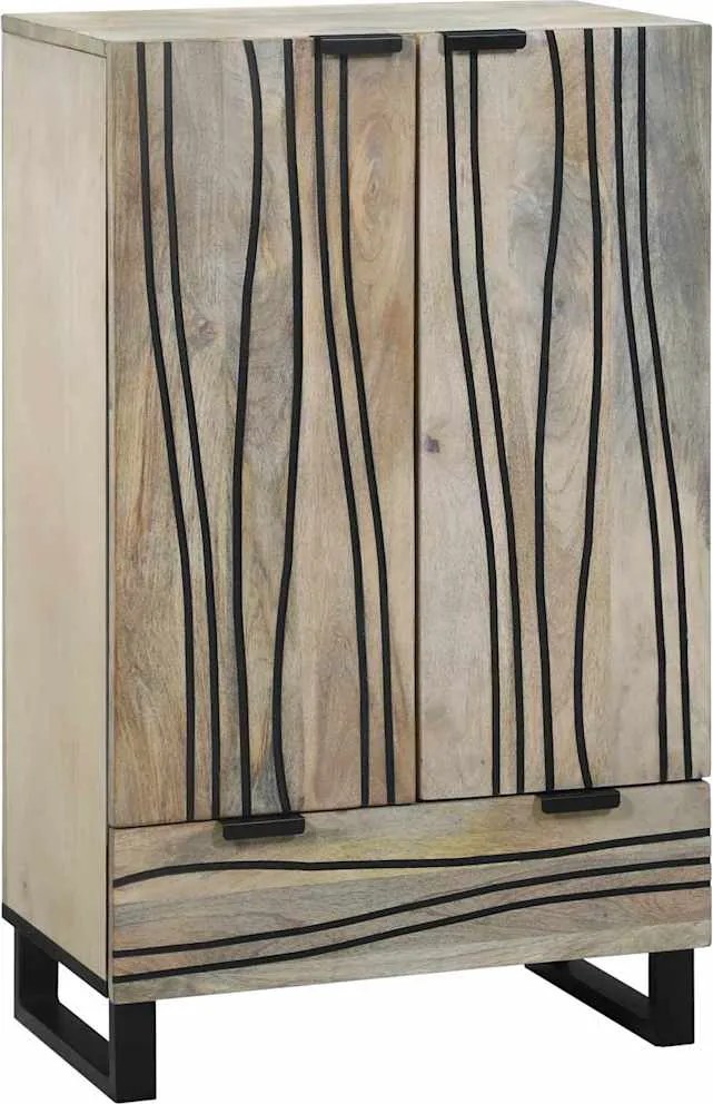 vidaXL Dulapuri și suporturi pentru stocarea media Alb și negru