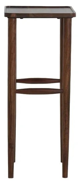 Măsuță auxiliară din lemn masiv de acacia 42x42 cm Qiano – Light &amp; Living