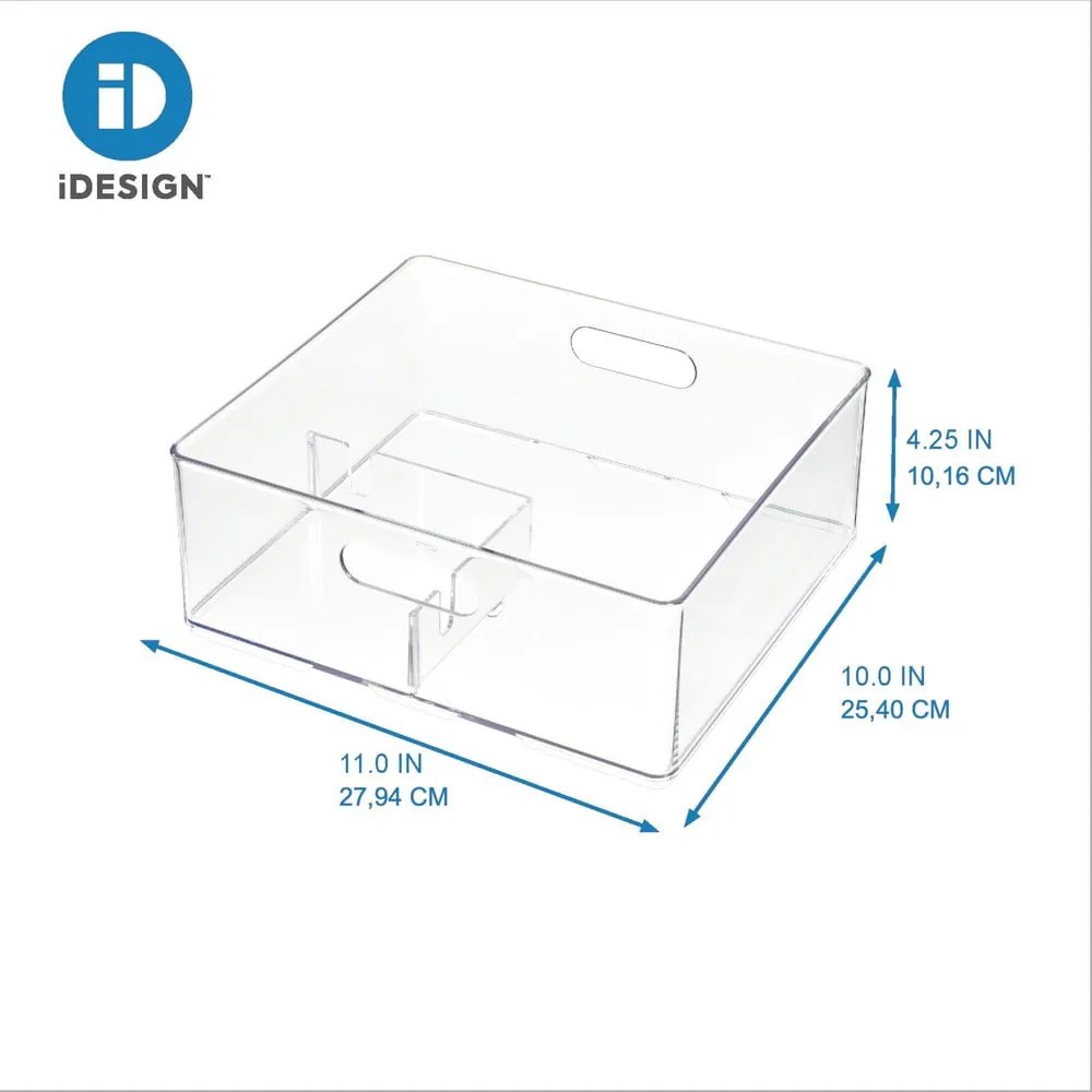 Organizator de baie Crystalline – iDesign/The Home Edit