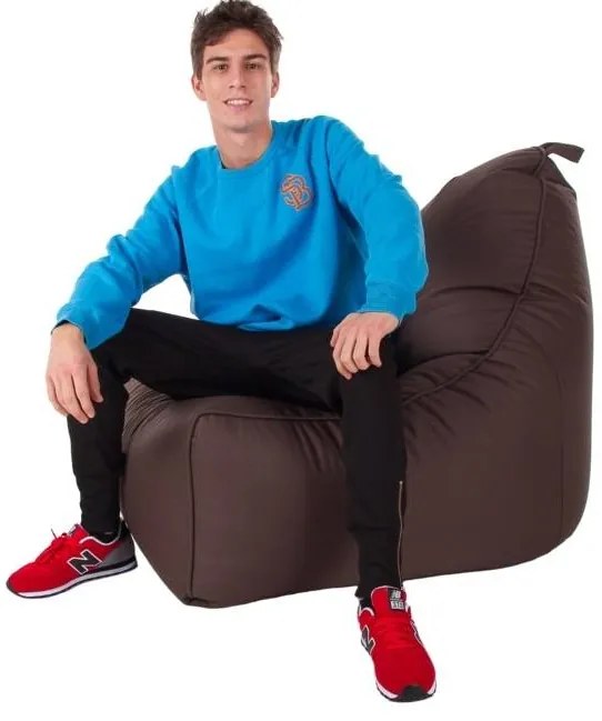 Fotoliu puf Glory XXL (maro). 1054562