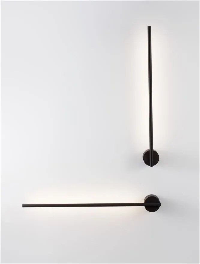 Aplica de perete LED design liniar Aden 60cm