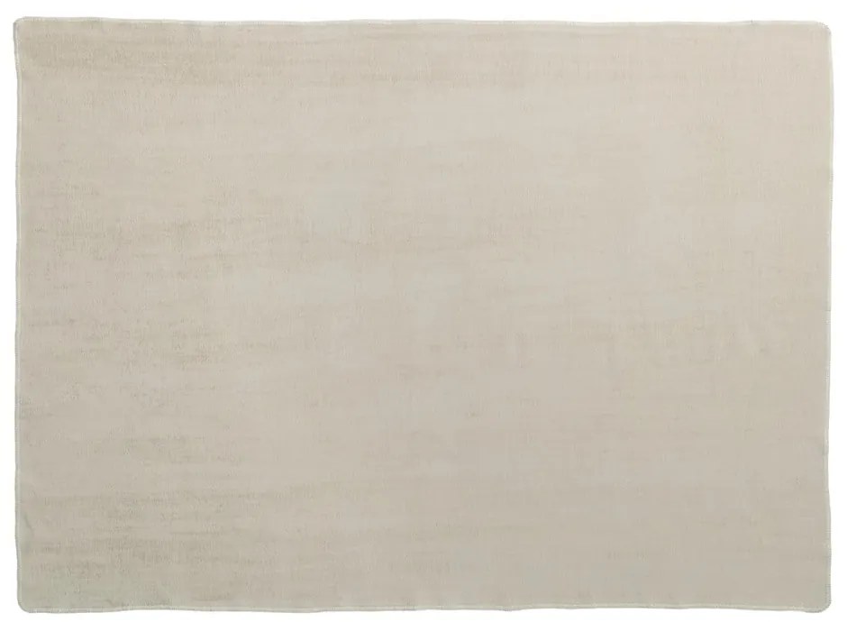 Pătură gri/bej din amestesc de lână 140x200 cm Ylva Dark Linen – Pappelina