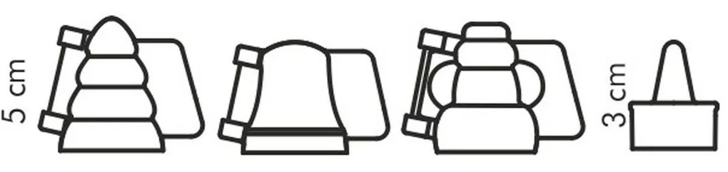 Forme de bomboane umplute Tescoma  DELICIA