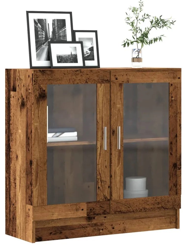vidaXL Bibliotecă, lemn vechi, 82,5x30,5x80 cm, lemn prelucrat