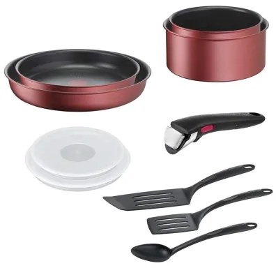Set de vase de gătit Tefal 10 buc. INGENIO DAILY CHEF cupru