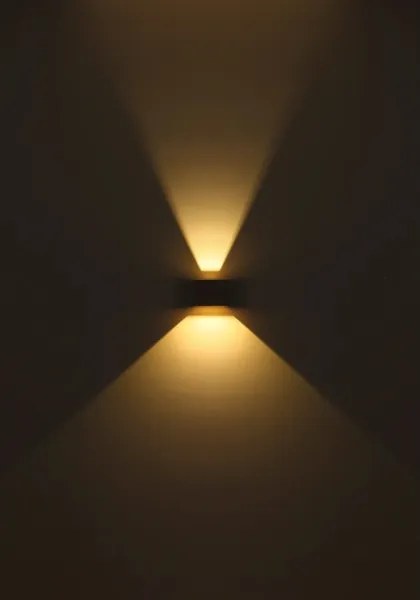 Globo 34168S - Lampă LED de exterior cu senzor VERONIKA 2xLED/3W/230V IP54