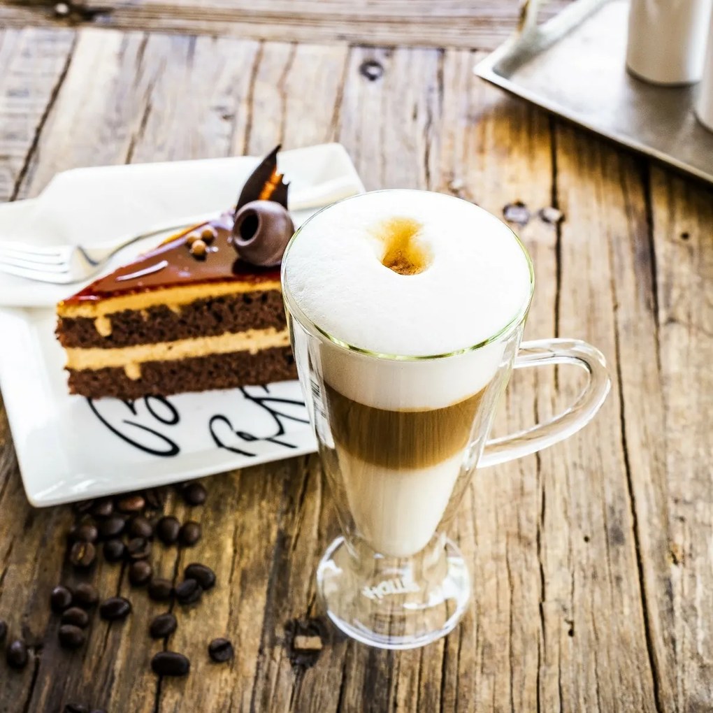 Pahare termo 4Home Latte Elegante Hot&Cool, 230ml, 2 buc.