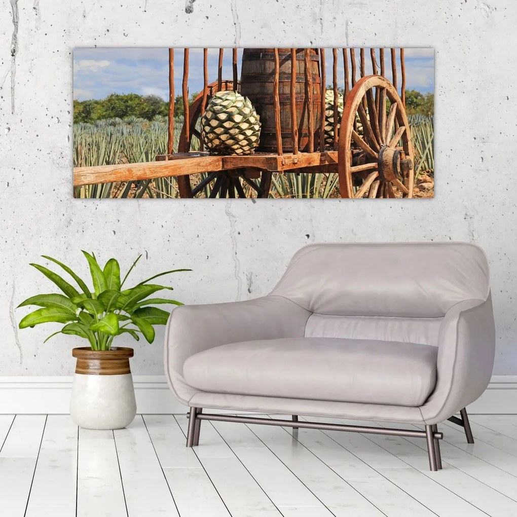 Tablou - Remorcă (120x50 cm)