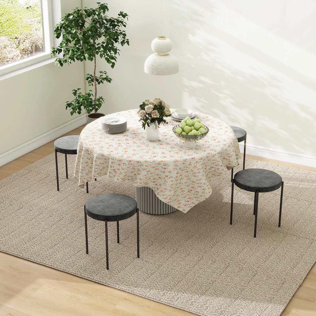 HOMCOM Set de 4 taburete de bucătărie, empilabile, stil catifea, până la 100 kg, cadru din oțel, 41,5 x 41,5 x 46 cm, Gri închis | Aosom Romania