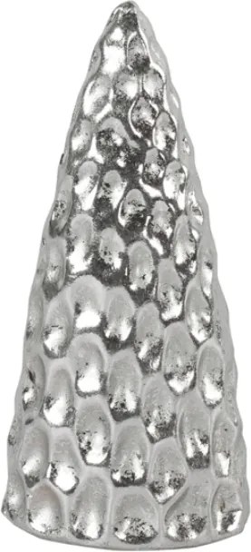 Decoratiune de Craciun brad SILVER LIGHTS 12 cm, argintiu