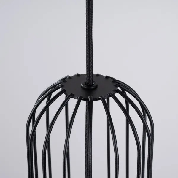 Lustră pe cablu Sollux SL.1332 BRINA 1xG9/8W/230V negru