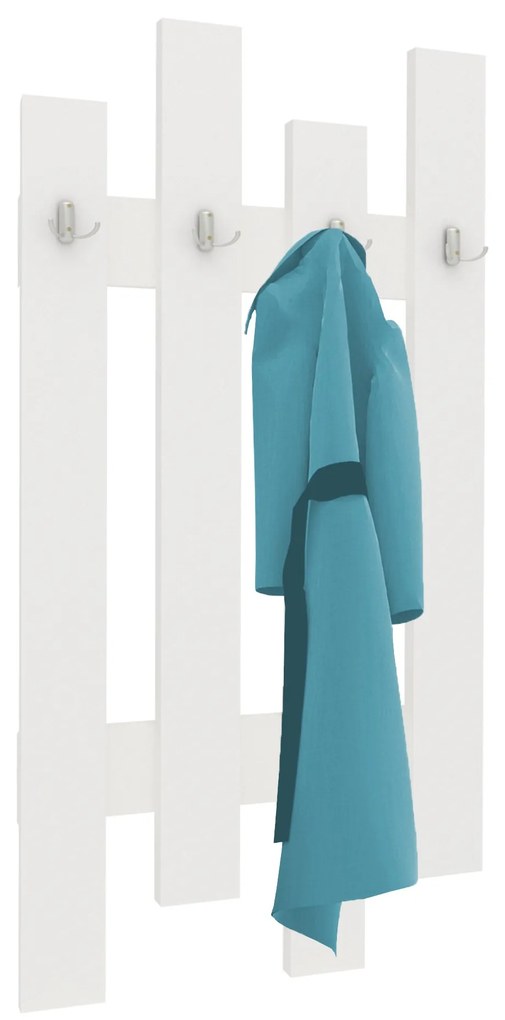 Cuier Lamelar Stick, Alb, 100 x 60 cm