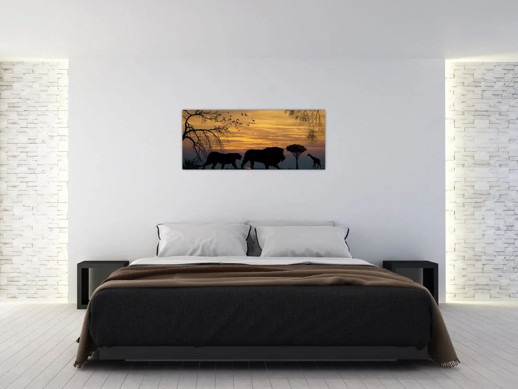 Tablou cu Safari (120x50 cm)