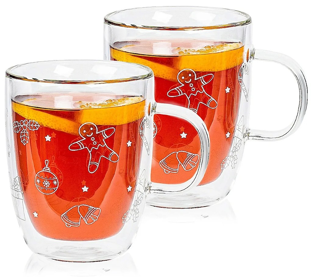 Pahare termo 4Home Winter Hot&Cool 400 ml, 2buc.