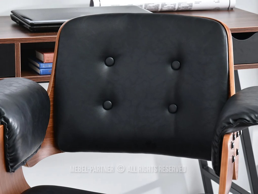 Scaun Duckie (nuc închis + negru). 1109914