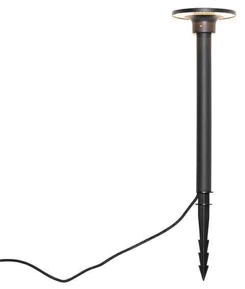 Spot modern pe pichet negru cu LED inclus IP54 - Skyf